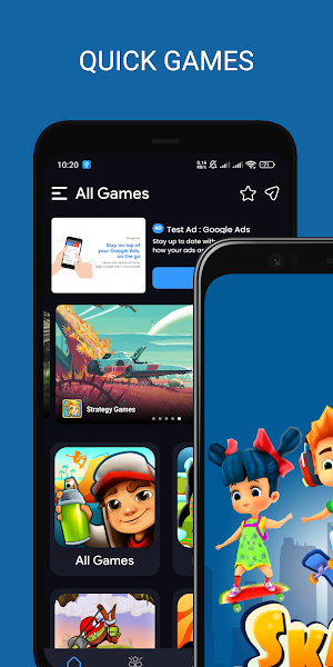 Quick Games Online - 100+ Game Screenshot 0
