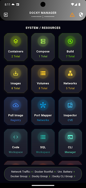 Docky Manager for Docker Screenshot 1