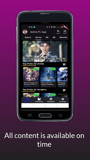 Anime tv - Anime Watching App Screenshot 0