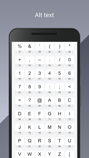 Sun Alt Codes Screenshot 1