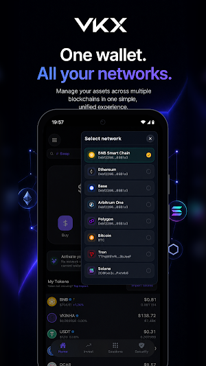 VKX Wallet – Secure Web3 Screenshot 1