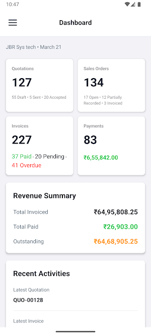 ABSS Customer Screenshot 0