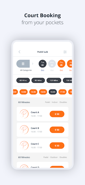 Padel Lab Screenshot 2