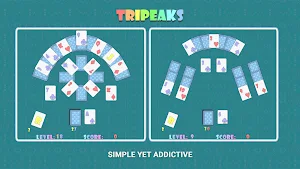 TriPeaks Solitaire Puzzle Game Screenshot 3