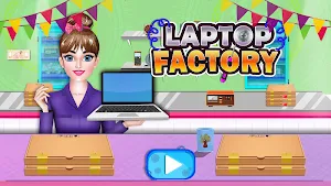 Laptop Factory: Computer Builder & Maker Games Screenshot 0