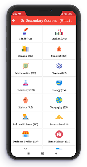 NIOS Books Screenshot 2
