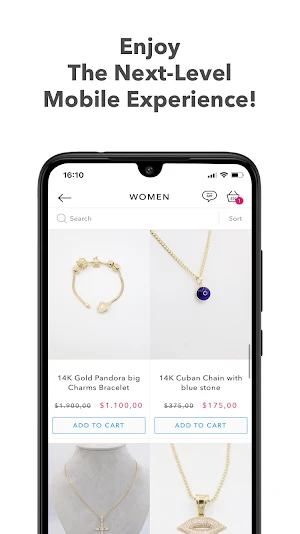 Veloz Jewelry Shop Screenshot 1