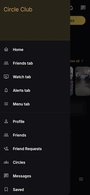 Circle Clubs Screenshot 0
