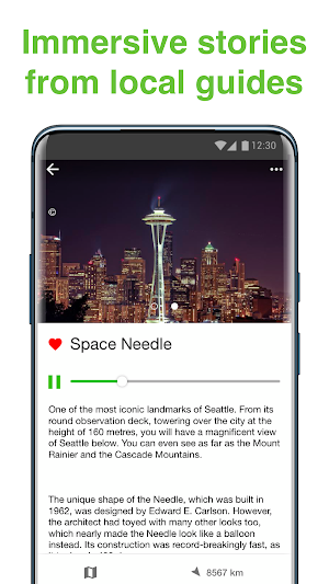 Seattle SmartGuide - Audio Guide & Offline Maps Screenshot 3