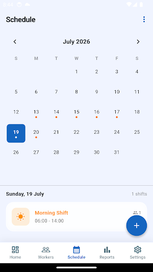 Factory Shift Manager Screenshot 2