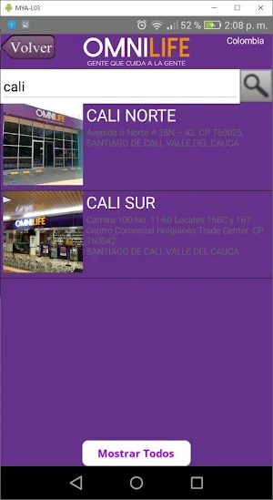 Omnilife CEDIS Screenshot 3