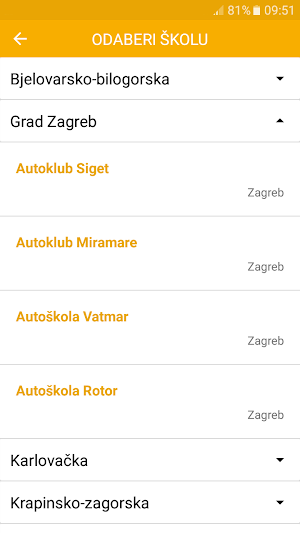 Autoškola TESTOVI Screenshot 2