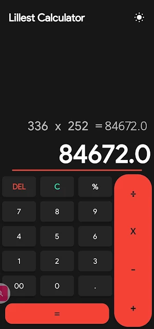 Lillest Calculator Screenshot 0