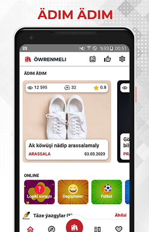 Öwrenmeli - Oka | Öwren | Paýlaş  Tanyş wagt geçir Screenshot 2