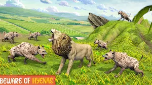 Lion Games 3D: Jungle King Sim Screenshot 3