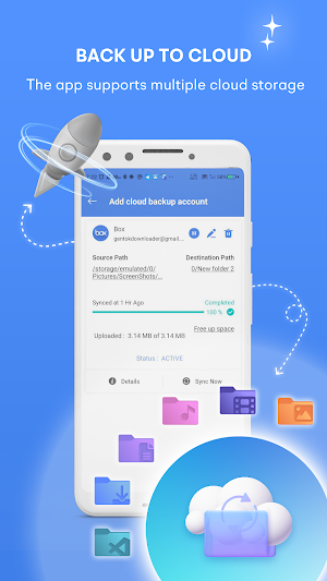 File Explorer - Cloud Backup Screenshot 0