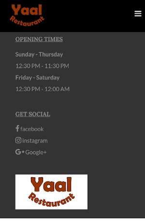 Yaal Restaurant Screenshot 3