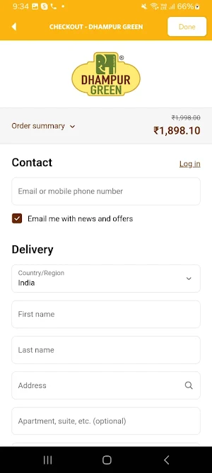 Dhampur Green Screenshot 3