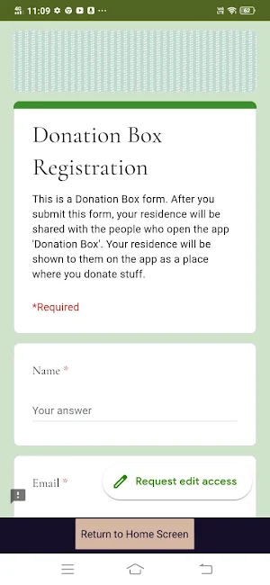 Donation Box Screenshot 2