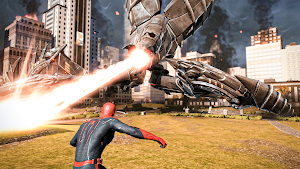 Spider man Rope Hero Fighting Screenshot 0