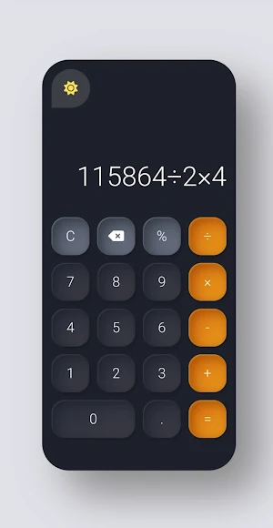 الة حاسبه بدون نت calculator Screenshot 0