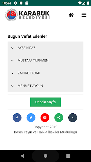 Karabük Belediyesi Screenshot 2
