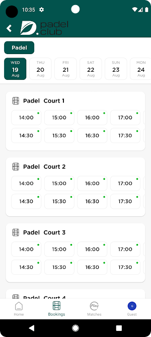 D Padel Club Cyprus Screenshot 1