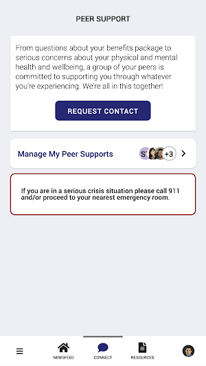 New Westminster PD PeerConnect Screenshot 1