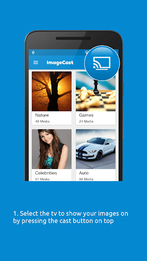 ImageCast DLNA Gallery Viewer Screenshot 1