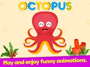Funny Alphabet For Kids - ABC Learning For Kids Screenshot 2