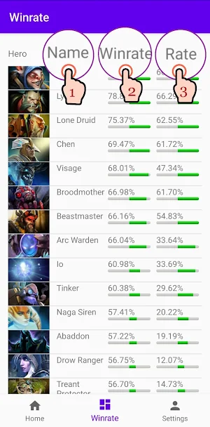 DotaPickOne Screenshot 1