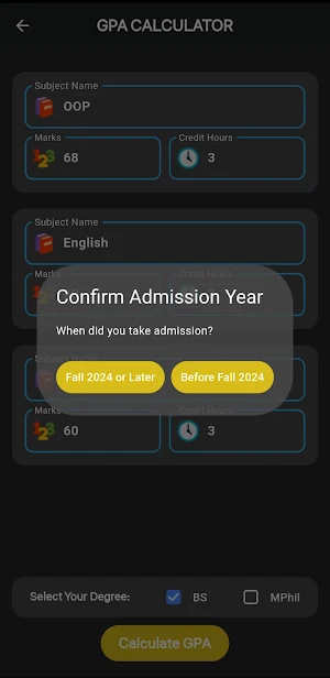 Gpa Calculator Screenshot 3