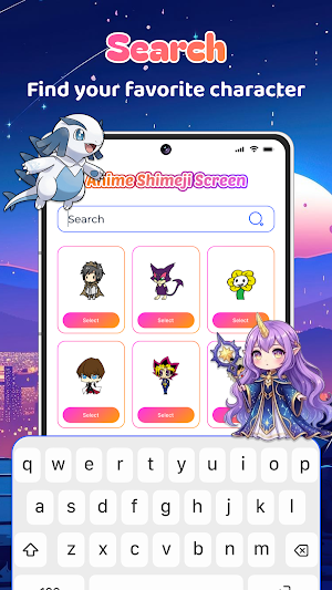 Live Anime Shimeji Screen Pets Screenshot 2