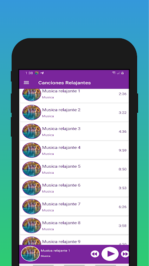 Música relajante relax Screenshot 0