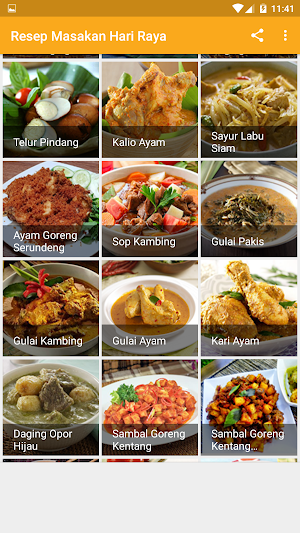 Resep Masakan Hari Raya Screenshot 3