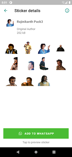Rajinikanth Stickers Thalaiva Screenshot 3