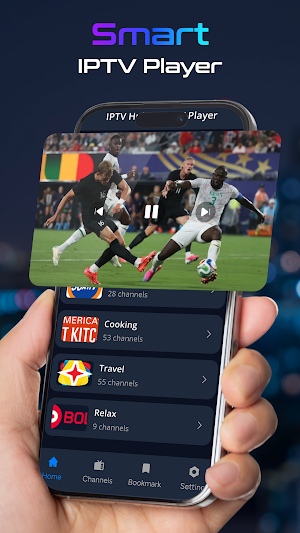 IPTV Hub: Live TV Player Screenshot 0