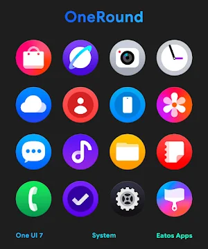 OneRound 7 - Icon Pack Screenshot 0