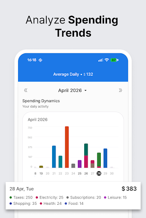 Monetix: Expense & Budget Screenshot 3