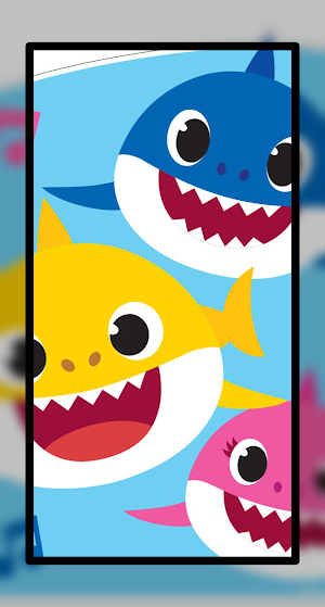 Baby Shark Wallpaper HD 4K Screenshot 1