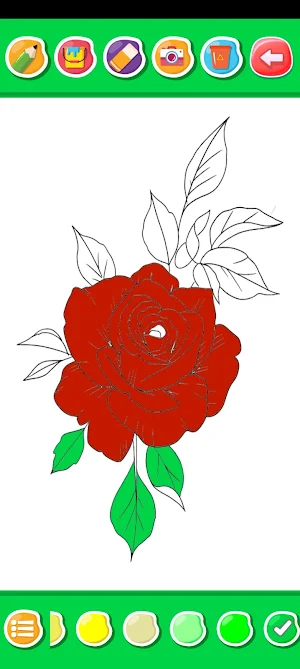 Flower Coloring Book Screenshot 1