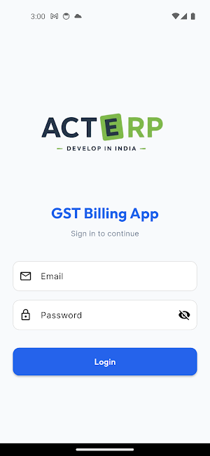 Gst Billing Screenshot 1