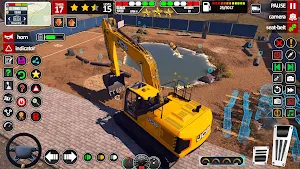 JCB Game Snow Excavator Games Screenshot 3