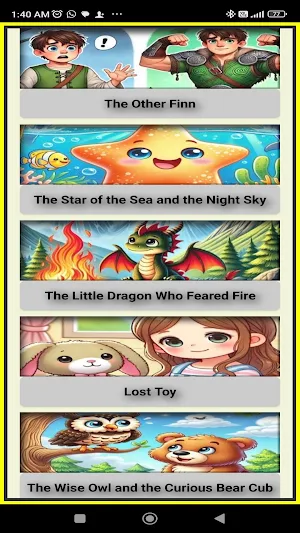 Bedtime Stories Screenshot 1
