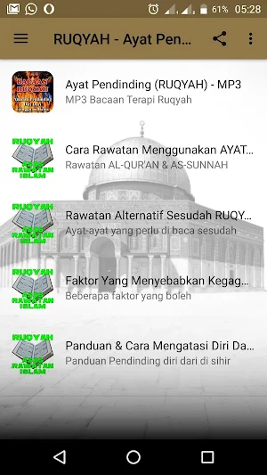 RUQYAH - Pendinding Diri & Kediaman(Pengusir Jin) Screenshot 0