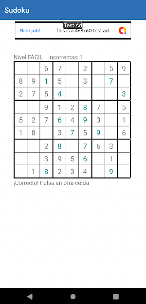 Sudoku Screenshot 2