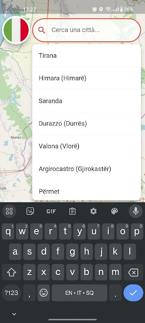 Tirana bus terminals Screenshot 1