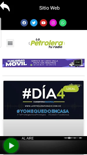 La Petrolera Tu Radio Screenshot 2