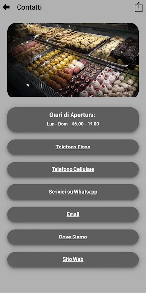 Pasticceria Sandri APP Screenshot 1