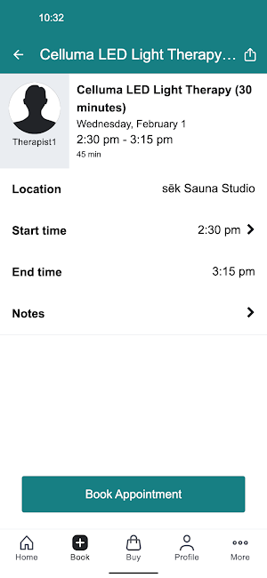 sēk Sauna Studio Screenshot 2